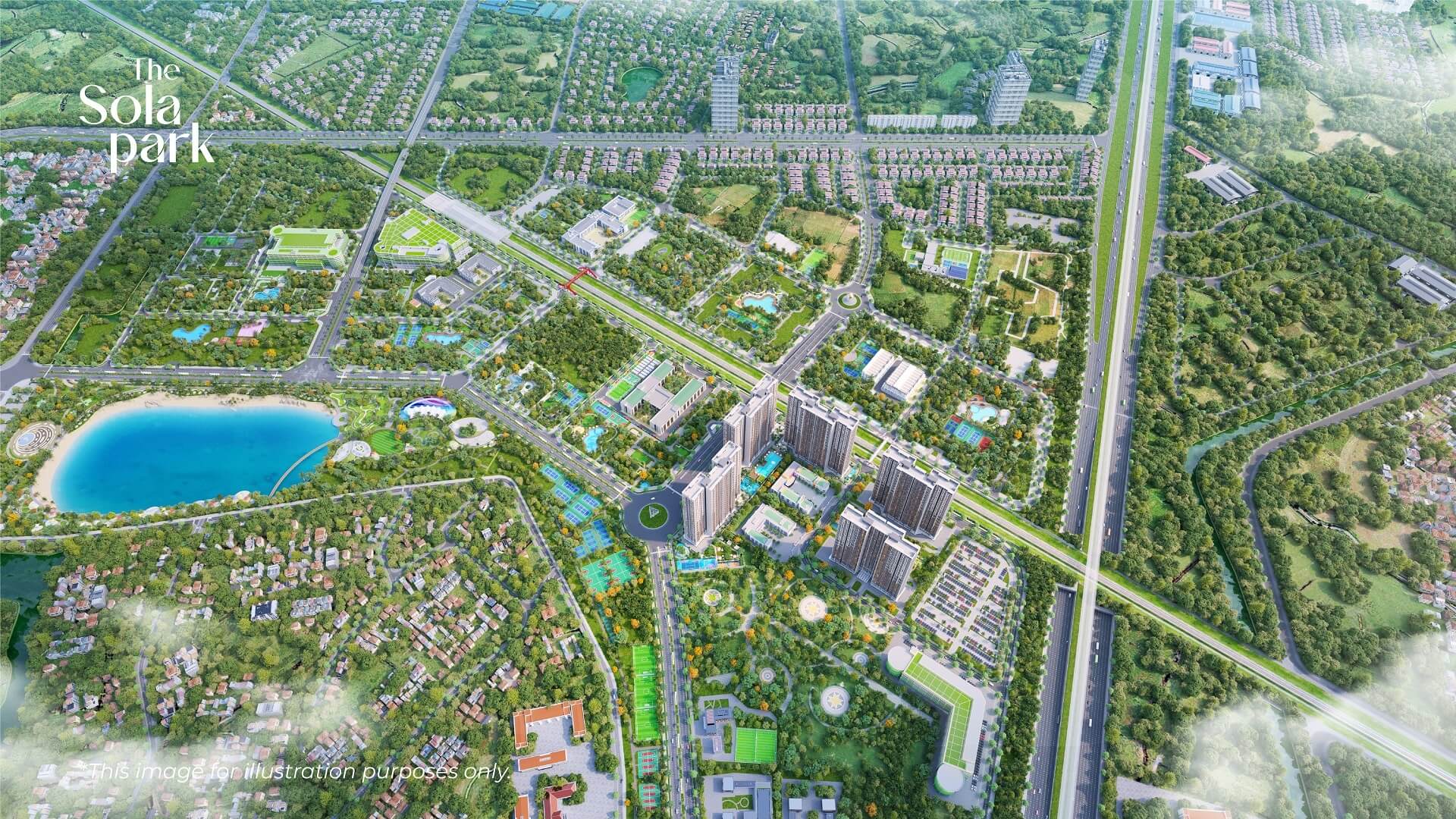 dự án the sola park imperia smart city