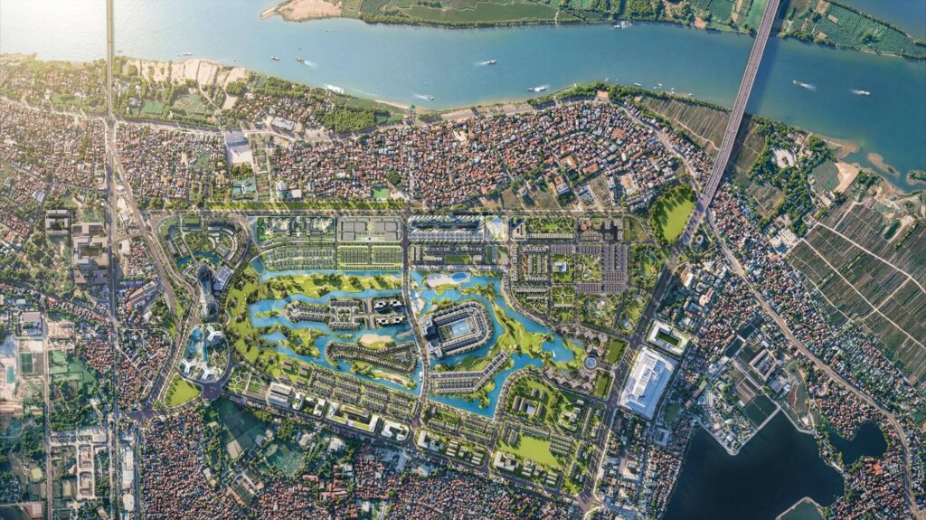 vị trí dự án maison privee ciputra capitaland